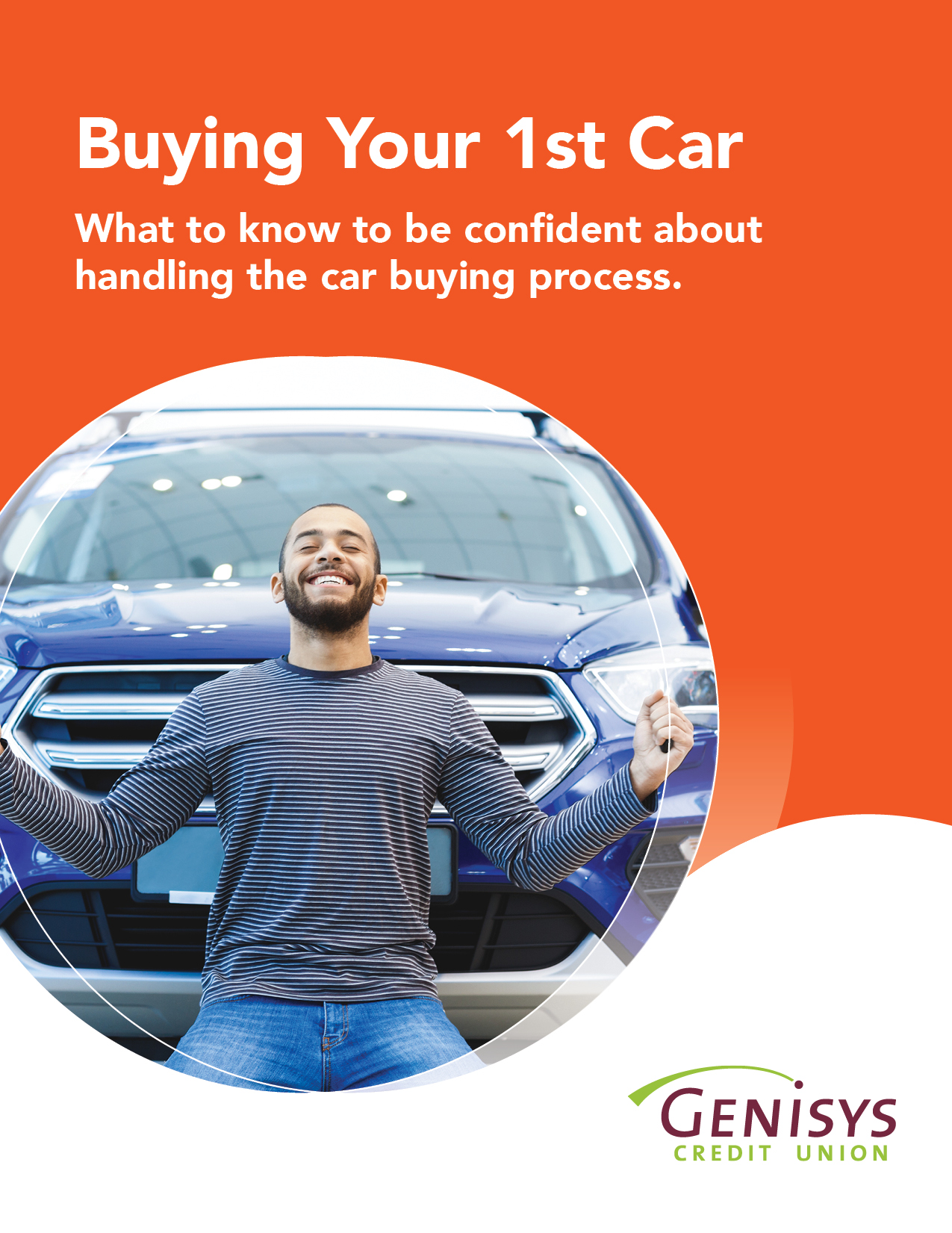 Buying Your First Car eBook cover graphic