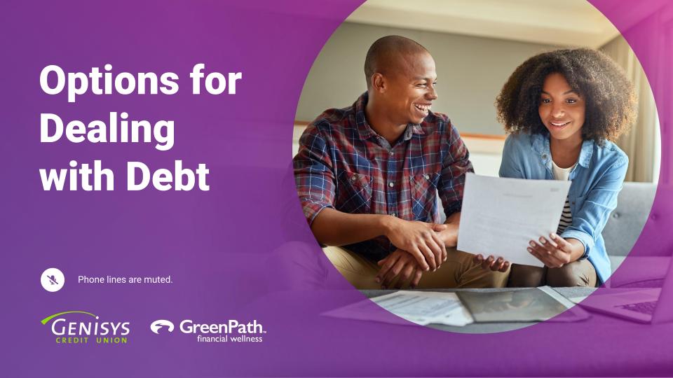 Thumbnail for Options for Dealing with Debt video